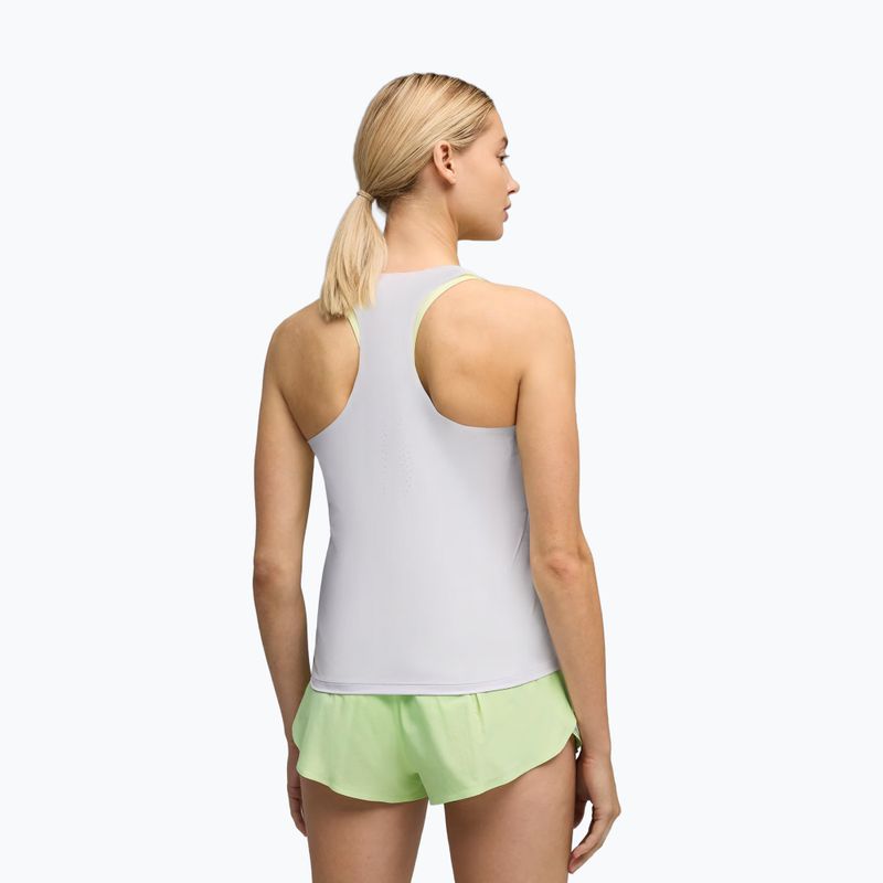 Női futó póló PUMA Lightspeed Ultraweave Graphic Singlet silver mist 3