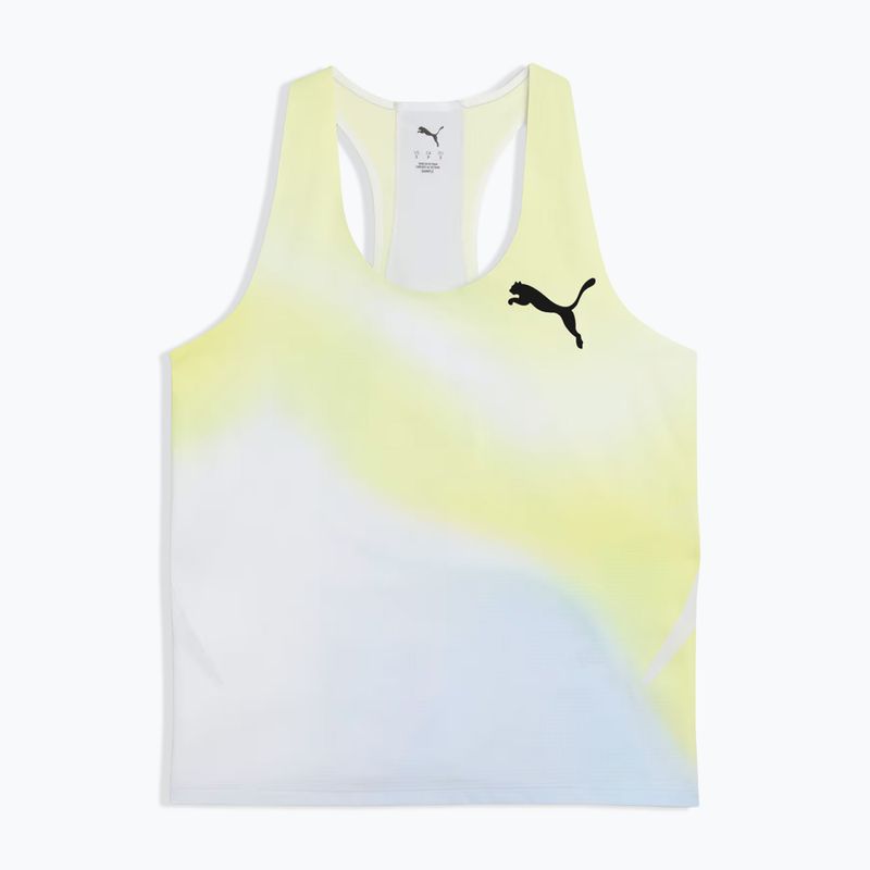 Női futó póló PUMA Lightspeed Ultraweave Graphic Singlet silver mist 6