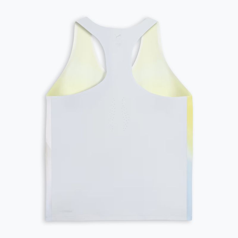Női futó póló PUMA Lightspeed Ultraweave Graphic Singlet silver mist 7