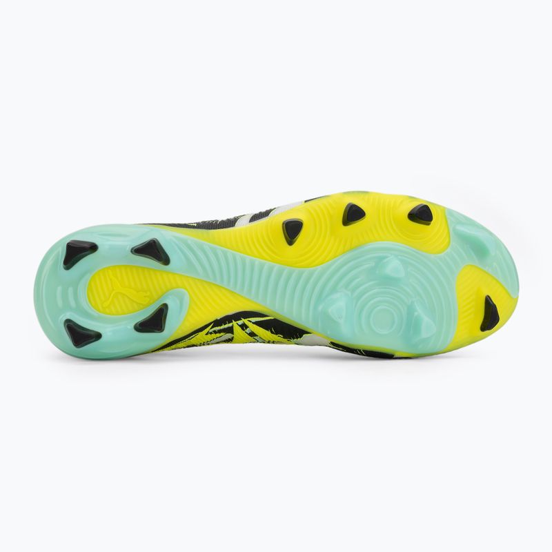 Futballcipő PUMA Future 9 Match Ctivity Fg/Ag yellow alert/mint jelly/puma white/puma black 4