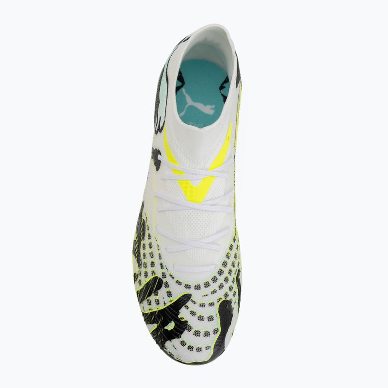 Futballcipő PUMA Future 9 Match Ctivity Fg/Ag yellow alert/mint jelly/puma white/puma black 5
