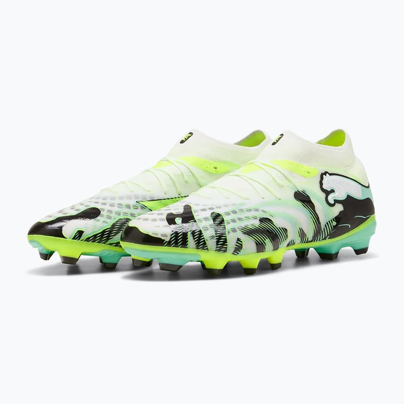 Futballcipő PUMA Future 9 Pro Ctivity Fg/Ag yellow alert/mint jelly/puma white/puma black 10