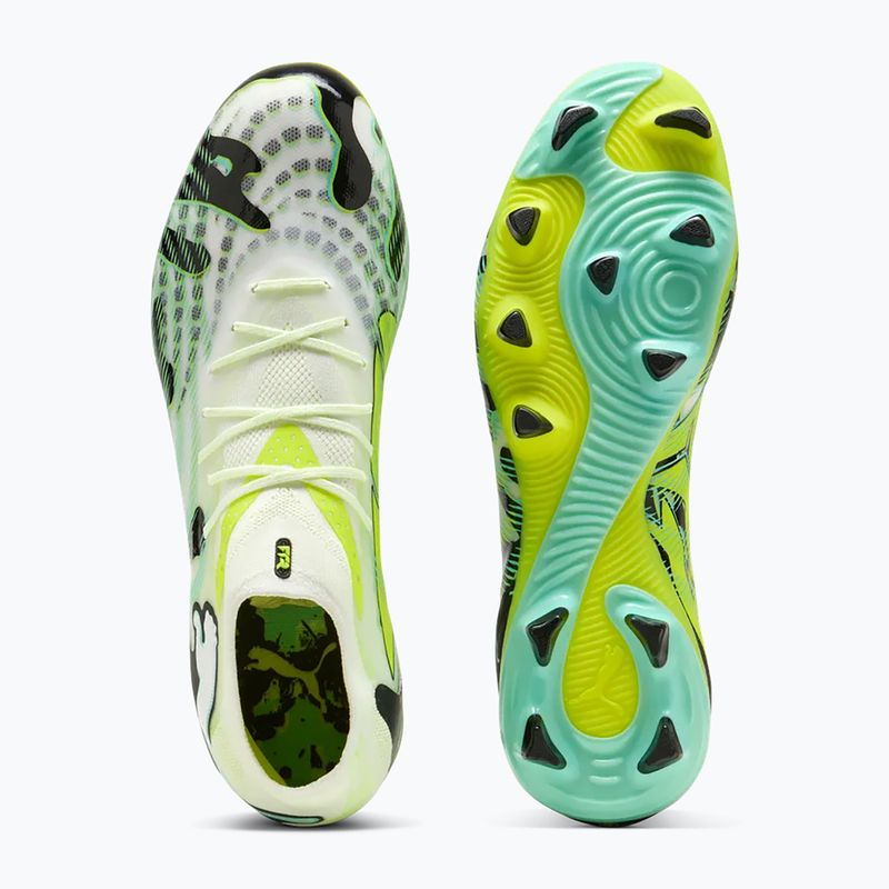 Futballcipő PUMA Future 9 Pro Ctivity Fg/Ag yellow alert/mint jelly/puma white/puma black 11