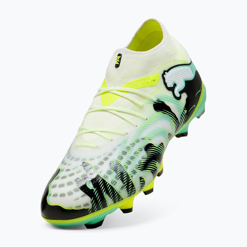 Futballcipő PUMA Future 9 Pro Ctivity Fg/Ag yellow alert/mint jelly/puma white/puma black 12