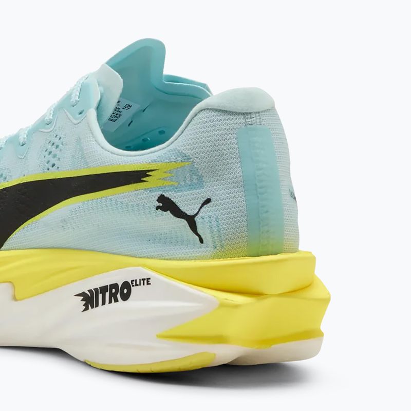 Férfi futócipők Puma Deviate Nitro Elite 4 Fresh Water/Lemon Crush/Puma Black 4