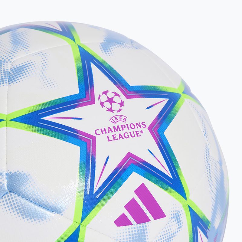 Focilabda adidas UEFA Champions League Training 26/27 white/purple burst/glory blue 3