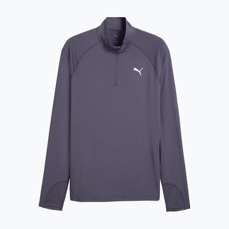 Férfi futópulóver PUMA Run Velocity Cloudspun 1/4 Zip inky depths 4