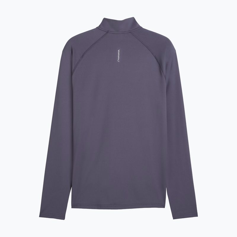 Férfi futópulóver PUMA Run Velocity Cloudspun 1/4 Zip inky depths 5