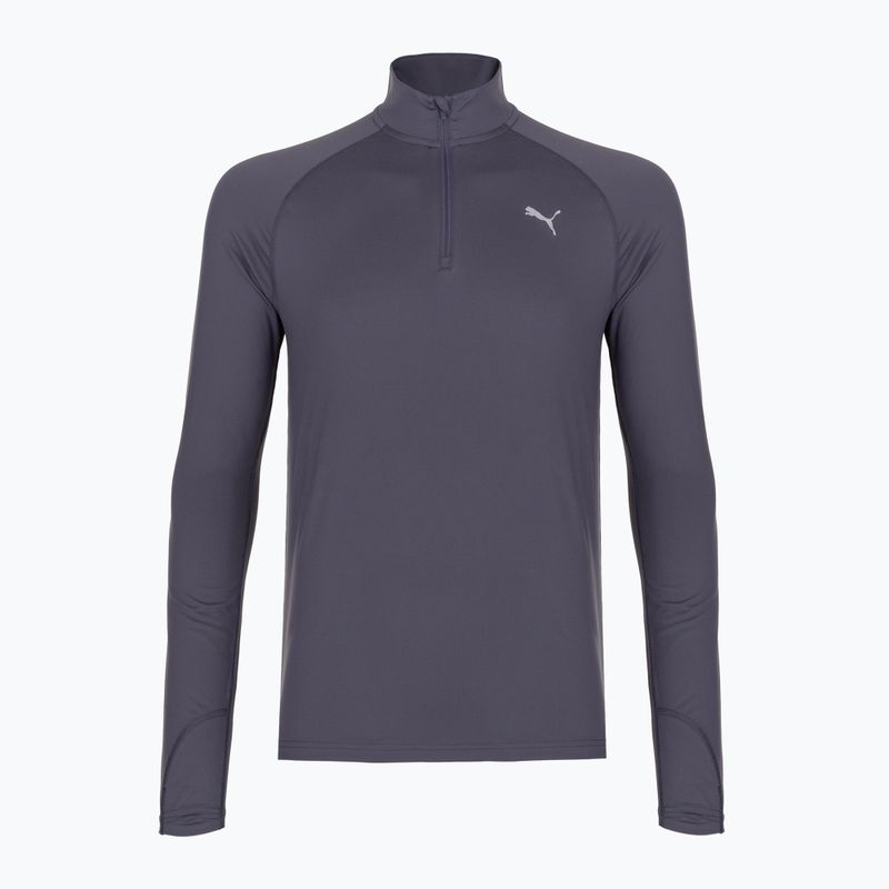 Férfi futópulóver PUMA Run Velocity Cloudspun 1/4 Zip inky depths 4
