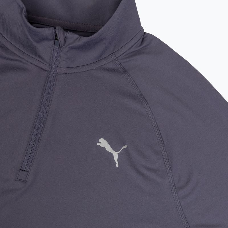 Férfi futópulóver PUMA Run Velocity Cloudspun 1/4 Zip inky depths 6