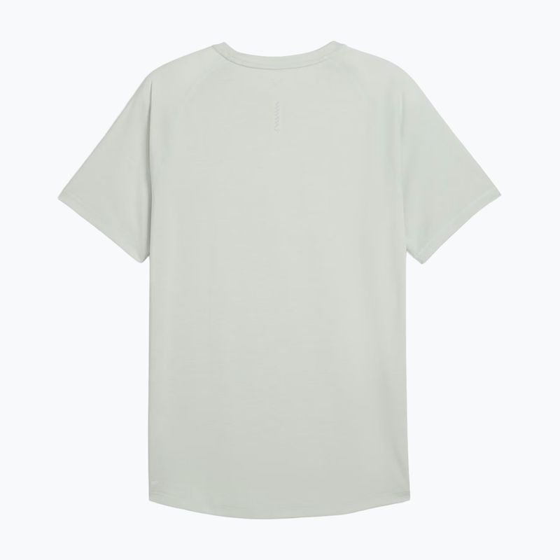 Férfi futó póló PUMA Run Velocity Tee Tri-Blend creme de mint 5