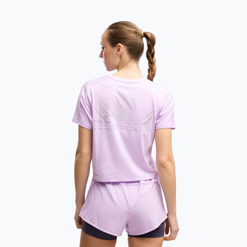 Női futó póló PUMA Run Brightstride Cloudspun light lavender 3