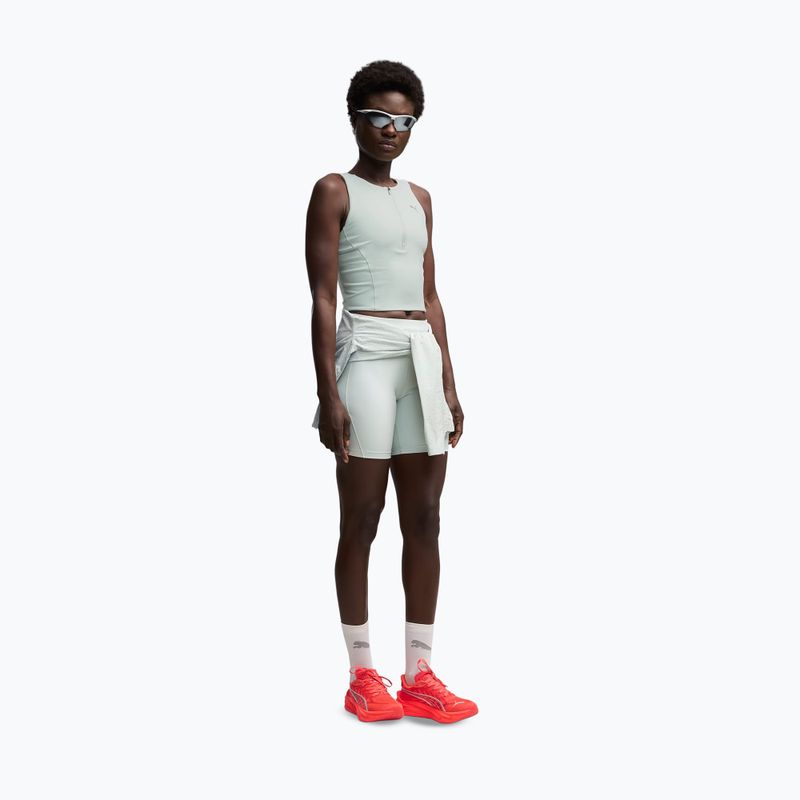 Női futótop PUMA Run Lightstride Crop Top creme de mint 2