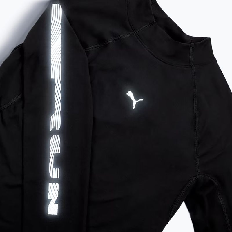 Női hosszú ujjú póló futáshoz PUMA Run Brightstride Cloudspun puma Black 6