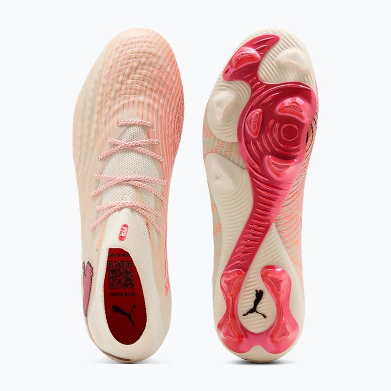Focicipők PUMA Future 9 Ultimate FG sugared almond/puma white/ultra red/puma black 4