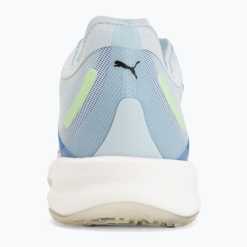 Kézilabda cipő PUMA Accelerate Nitro SQD 5 aqua glow/puma black/green glare/royal sapphire 6