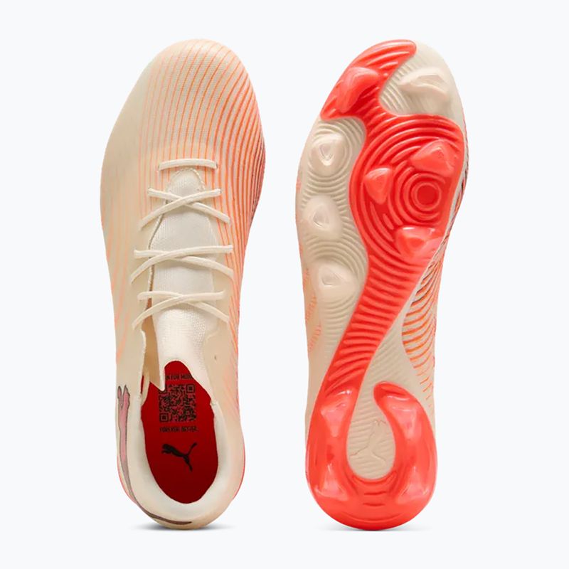 Focicipők PUMA Future 9 Match Fusion FG/AG sugared almond/puma white/ultra red/puma black 3