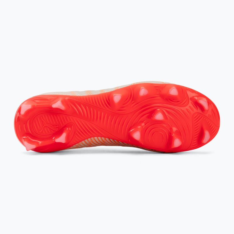 Gyermek focicipők PUMA Future 9 Pro FG/AG Jr sugared almond/puma white/ultra red/puma black 4