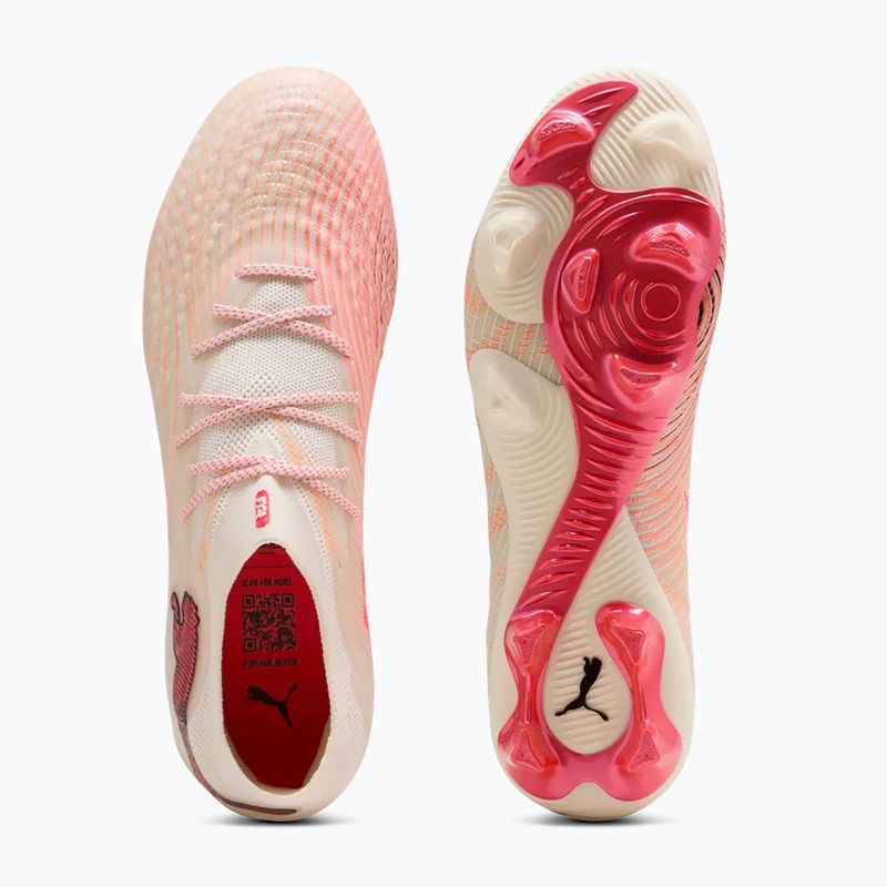 Focicipők PUMA Future 9 Ultimate Low FG sugared almond/puma white/ultra red/puma black 5