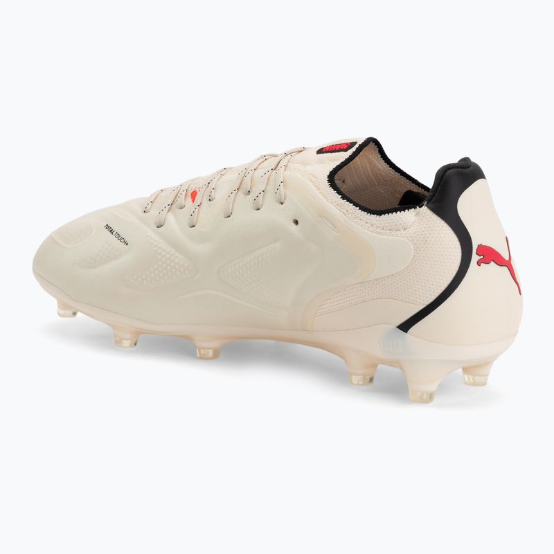 Focicipők PUMA King 20 Ultimate FG/AG sugared almond/puma black/ultra red 3