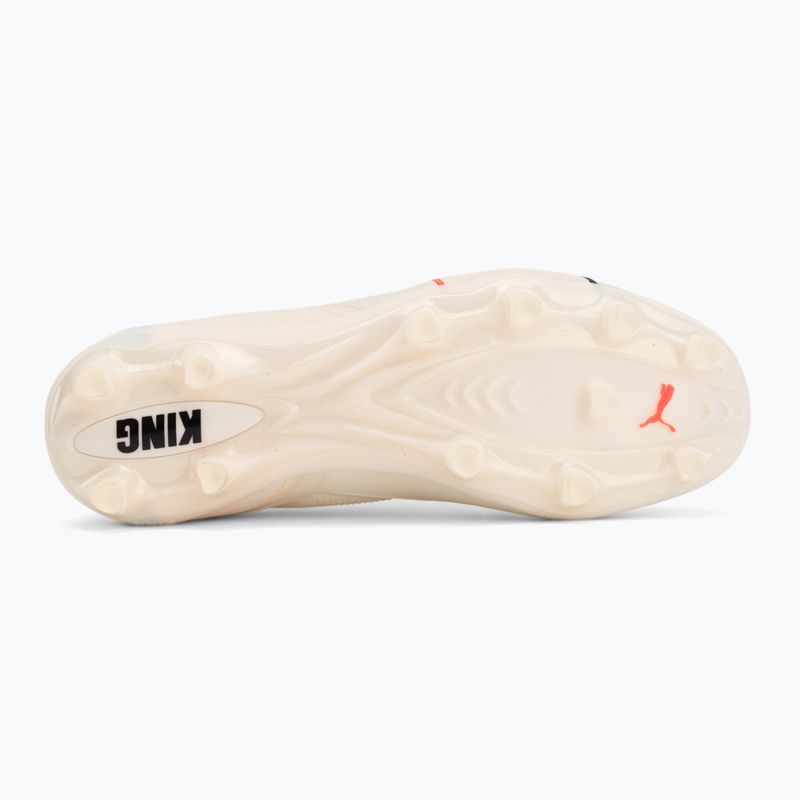 Focicipők PUMA King 20 Ultimate FG/AG sugared almond/puma black/ultra red 4