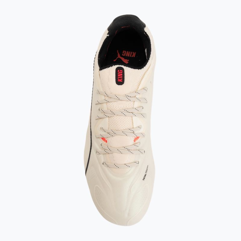 Focicipők PUMA King 20 Ultimate FG/AG sugared almond/puma black/ultra red 5