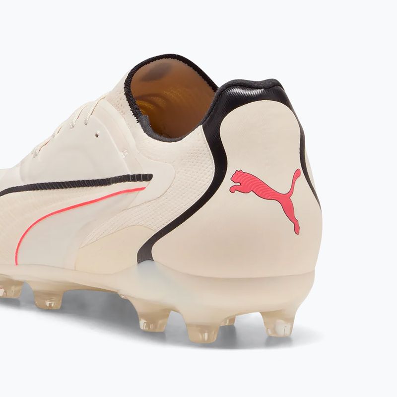 Focicipők PUMA King 20 Pro FG/AG sugared almond/puma black/ultra red 6