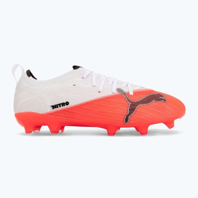 Gyermek focicipők Puma Ultra Nitro 7 Ultimate FG/AG Jr ultra red/puma black/puma white 2