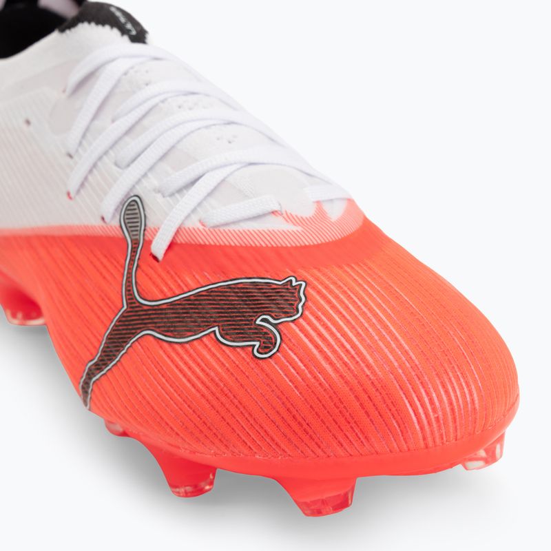 Gyermek focicipők Puma Ultra Nitro 7 Ultimate FG/AG Jr ultra red/puma black/puma white 7