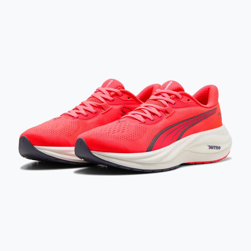 Futócipők Puma Electrify Nitro 5 ultra red/inky depths 4