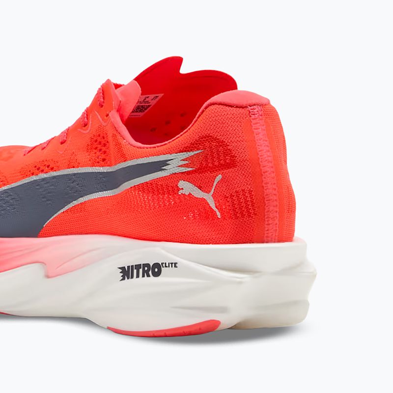 Férfi futócipők PUMA Deviate Nitro Elite 4 ultra red/inky depths 5