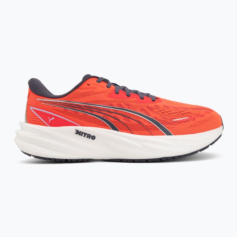 Férfi futócipők Puma Velocity Nitro 5 ultra red/inky depths 2