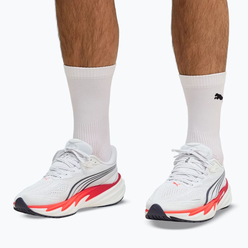 Férfi futócipők Puma Velocity Nitro 5 puma white/ultra red 7