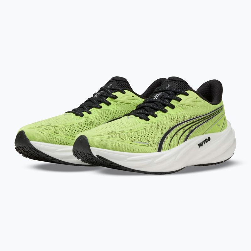 Férfi futócipők Puma Velocity Nitro 5 sunny lime/moody gray 4