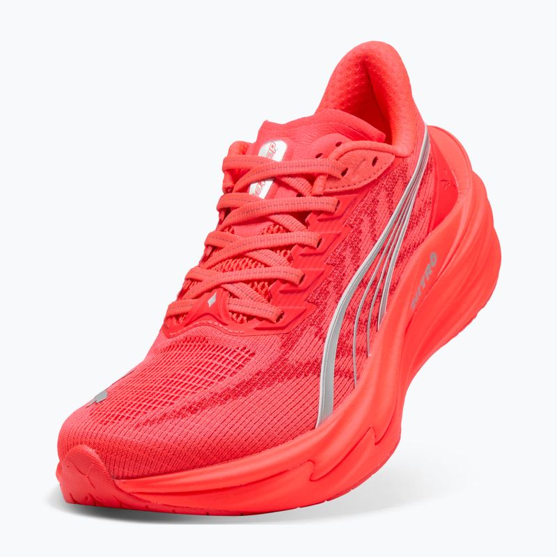Női futócipők PUMA Deviate Nitro 4 ultra red/puma silver 5