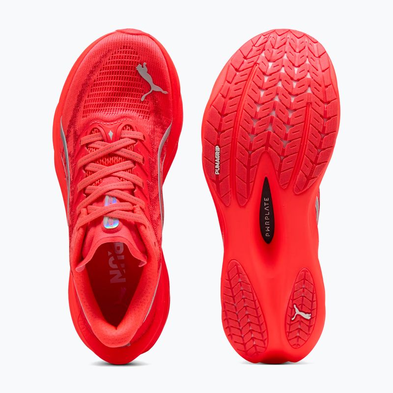 Női futócipők PUMA Deviate Nitro 4 ultra red/puma silver 6