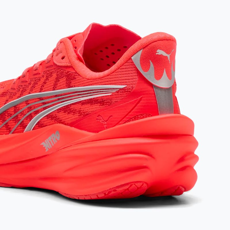 Női futócipők PUMA Deviate Nitro 4 ultra red/puma silver 7