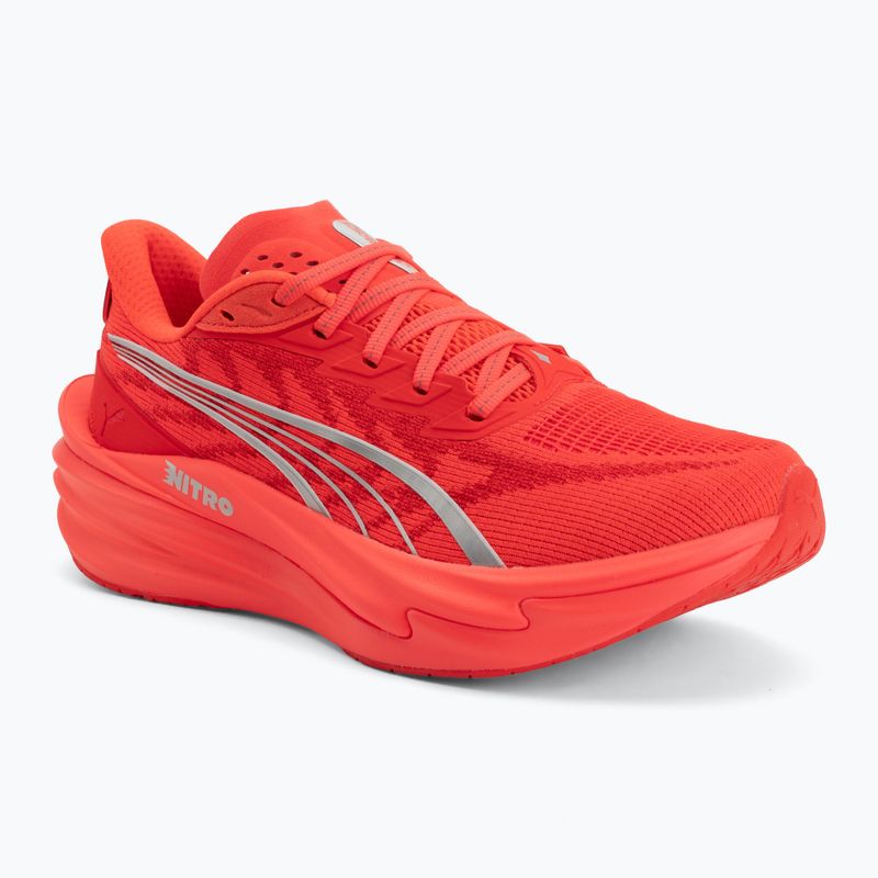 Női futócipők PUMA Deviate Nitro 4 ultra red/puma silver