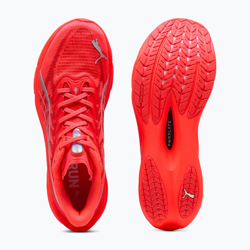 Férfi futócipők PUMA Deviate Nitro 4 ultra red/puma silver 5