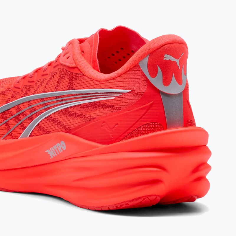 Férfi futócipők PUMA Deviate Nitro 4 ultra red/puma silver 6