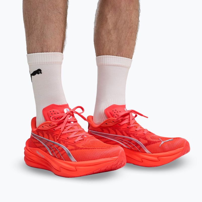 Férfi futócipők PUMA Deviate Nitro 4 ultra red/puma silver 7