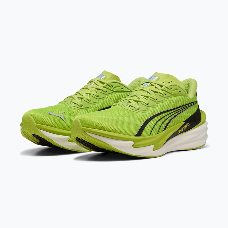 Férfi futócipők PUMA Deviate Nitro 4 sunny lime/puma black 3