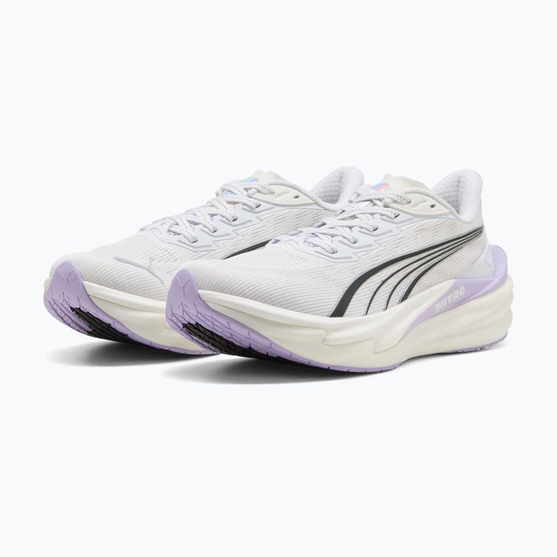 Női futócipők PUMA Deviate Nitro 4 puma white/light lavender 3