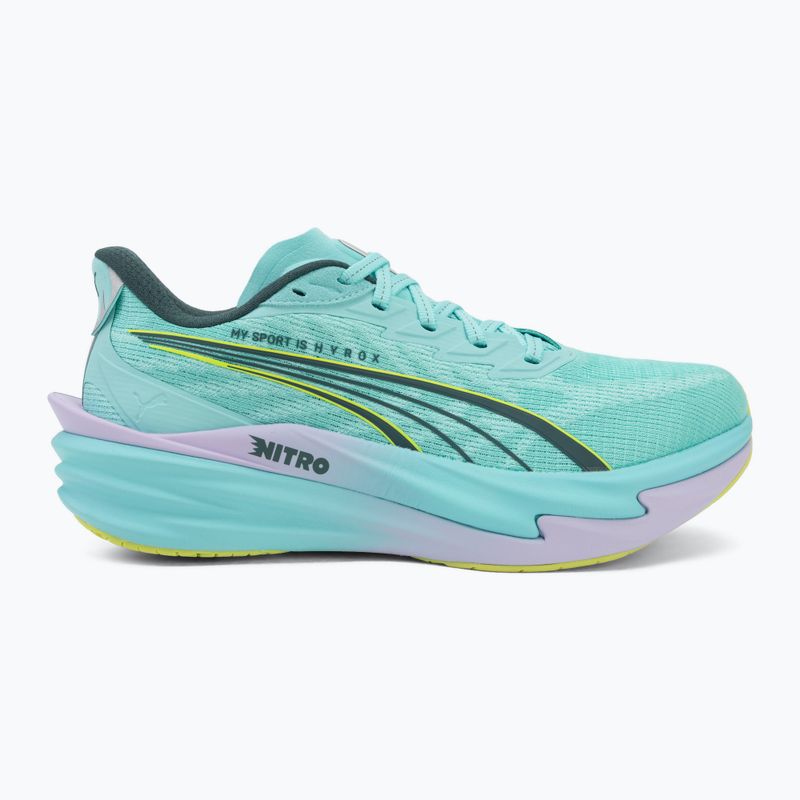 Női edzőcipők PUMA Deviate Nitro 4 X Hyrox intense mint/light lavender 2