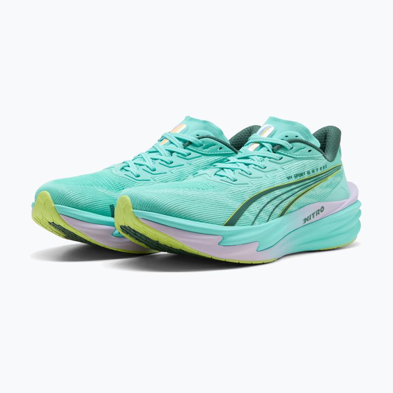 Edzőcipők PUMA Deviate Nitro 4 X Hyrox intense mint/light lavender 3