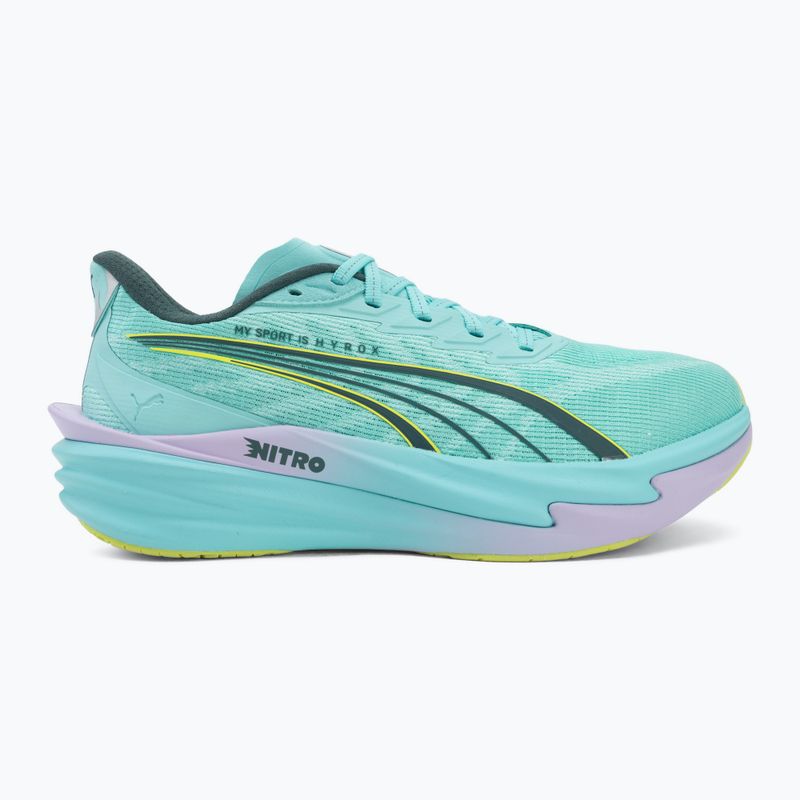 Edzőcipők PUMA Deviate Nitro 4 X Hyrox intense mint/light lavender 2
