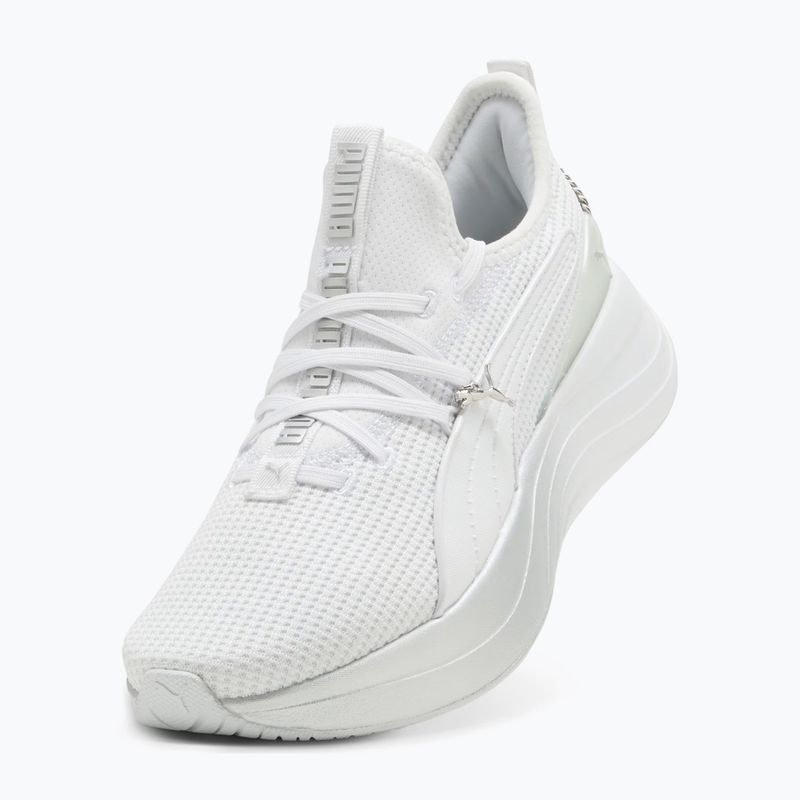 Női cipők PUMA Softride Sabrina Polished Chrome puma white/silver mist/puma silver 4