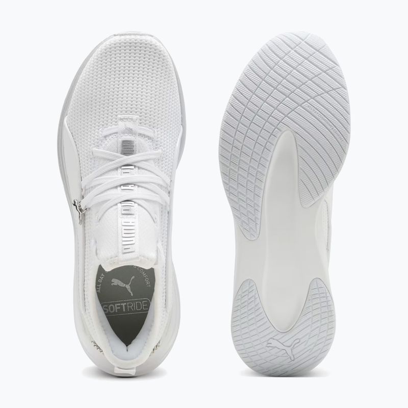 Női cipők PUMA Softride Sabrina Polished Chrome puma white/silver mist/puma silver 5
