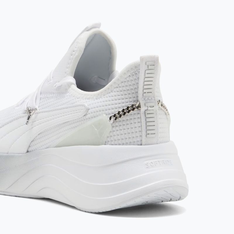 Női cipők PUMA Softride Sabrina Polished Chrome puma white/silver mist/puma silver 6