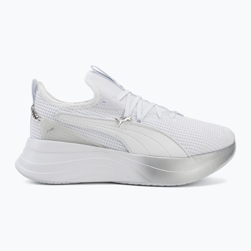 Női cipők PUMA Softride Sabrina Polished Chrome puma white/silver mist/puma silver 2